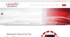 Desktop Screenshot of calyptix.com